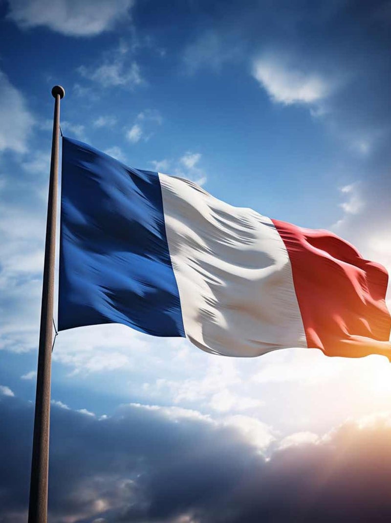 Drapeau Français Bleu Blanc - Kiabi