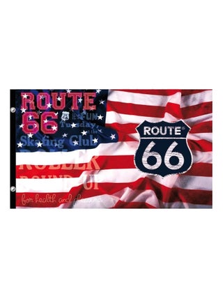 Drapeau route 66
