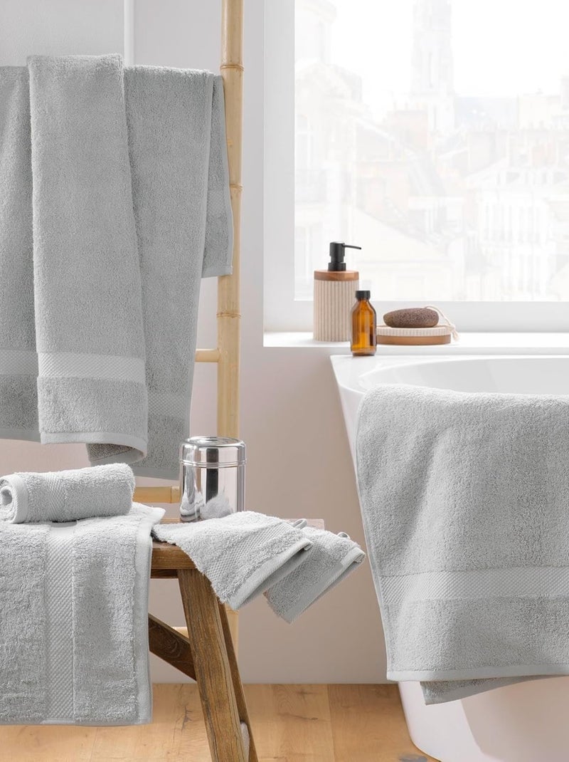 Draps de bain Coton PROMO LINGE Gris - Kiabi