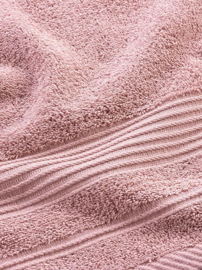Draps de bain Coton PROMO LINGE Rose - Kiabi
