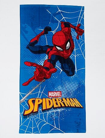 Draps de plage 'Marvel' 'Spiderman' en coton 70x140 cm