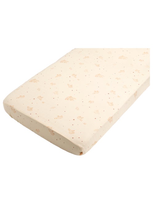 Draps housse bébé en coton bio lot de 2 - SAUTHON - Kiabi