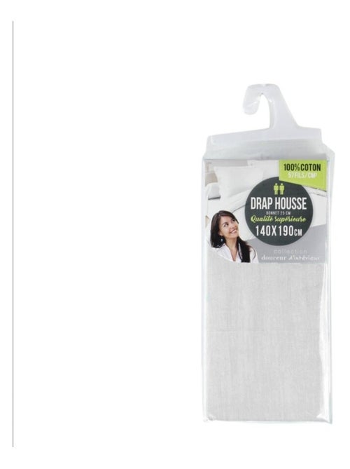 Draps Housse Coton NOA PROMO LINGE - Kiabi Draps Housse Coton NOA PROMO LINGE - Kiabi