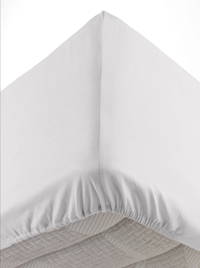 Draps Housse Coton NOA PROMO LINGE Blanc - Kiabi