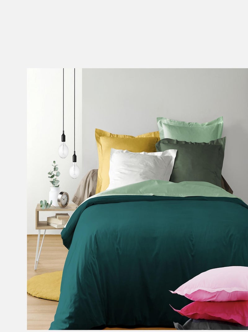 Draps Housse Coton NOA PROMO LINGE gris anthracite - Kiabi