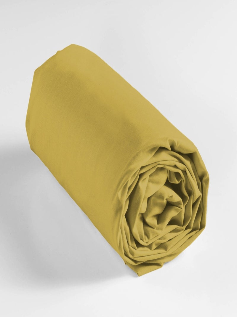 Draps Housse Coton NOA PROMO LINGE Jaune - Kiabi