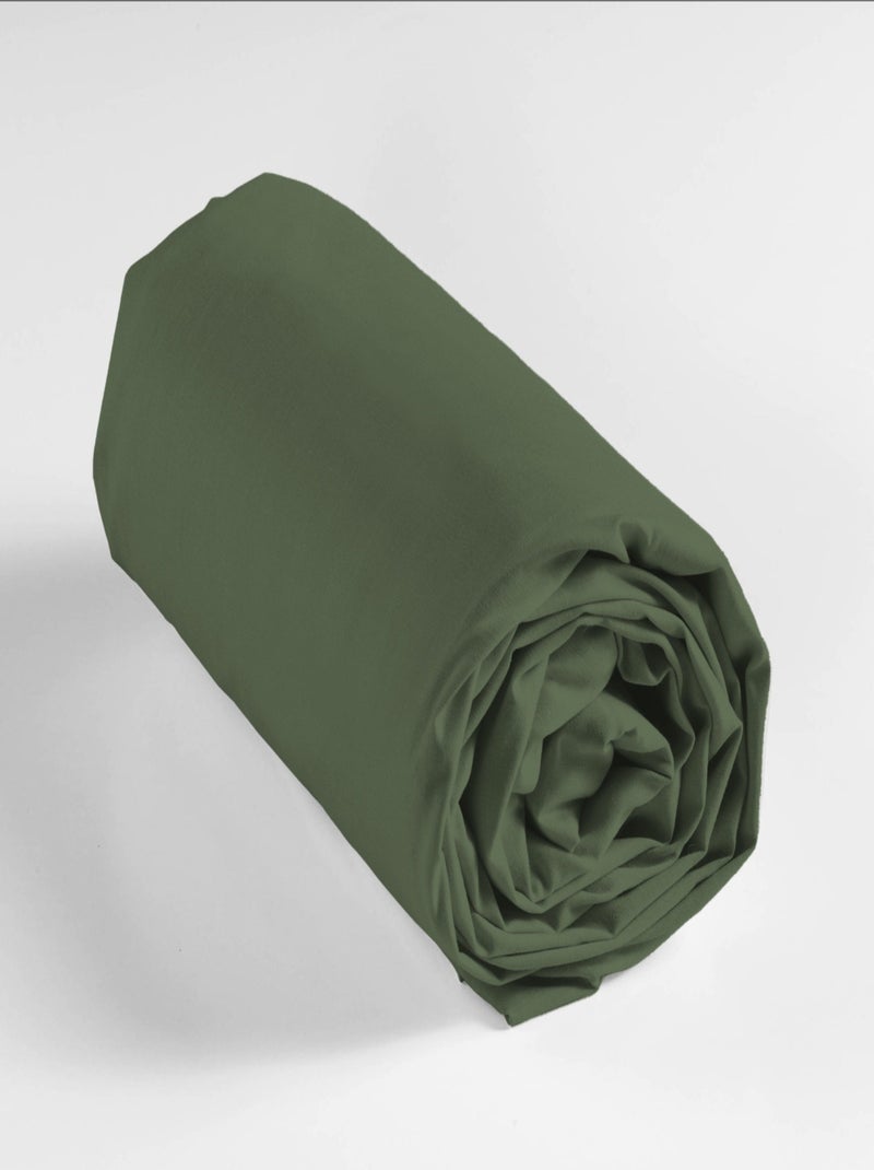 Draps Housse Coton NOA PROMO LINGE Kaki - Kiabi