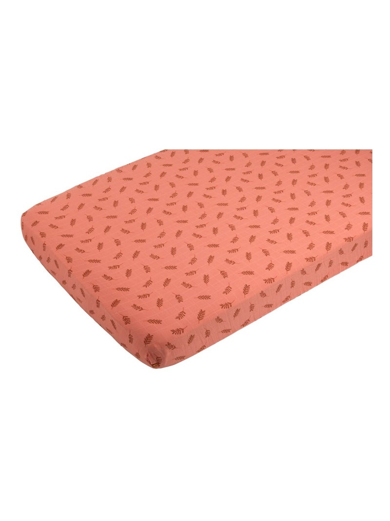 Draps housse en coton - SAUTHON Rose - Kiabi