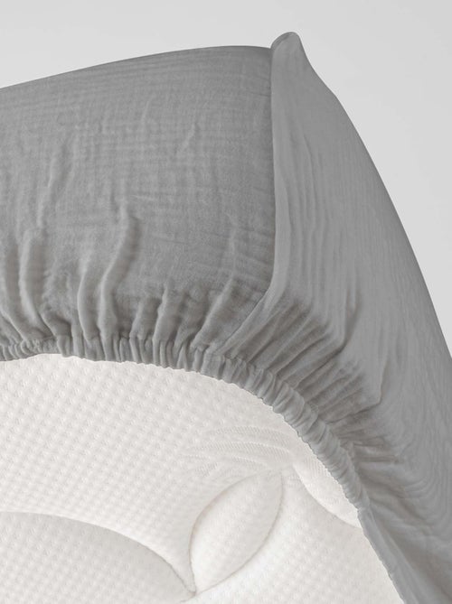 Draps Housse Gaze de coton Alia PROMO LINGE - Kiabi