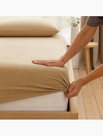 Draps Housse Gaze de coton Alia PROMO LINGE