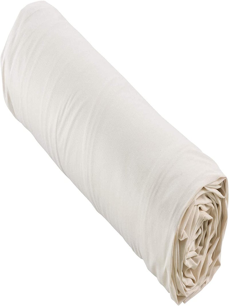 Draps Housse Percale de Coton 78fils LIA PROMO LINGE Blanc - Kiabi