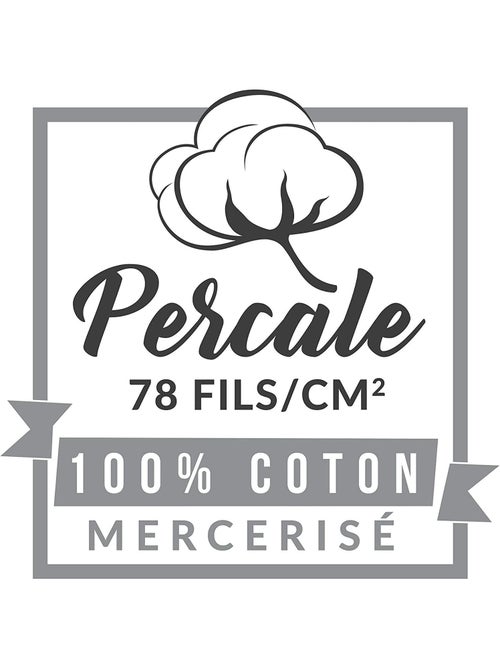 Draps Housse Percale de Coton 78fils LIA PROMO LINGE - Kiabi