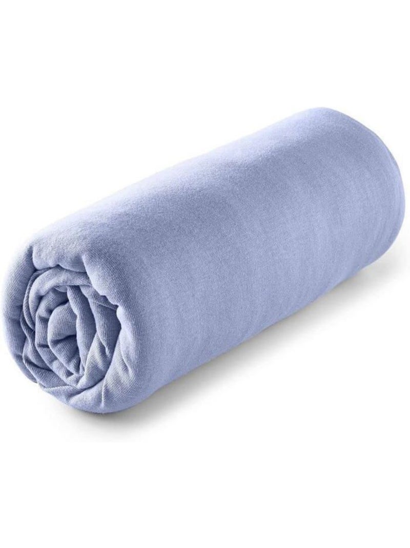 Draps housses -lot de 6 - multicolore - 90x190 cm polycoton - bonnet 23 cm Multicolore - Kiabi
