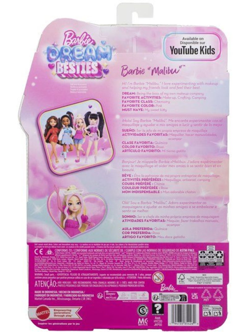 Dream besties - malibu - barbie® - jkp50 N/A - Kiabi