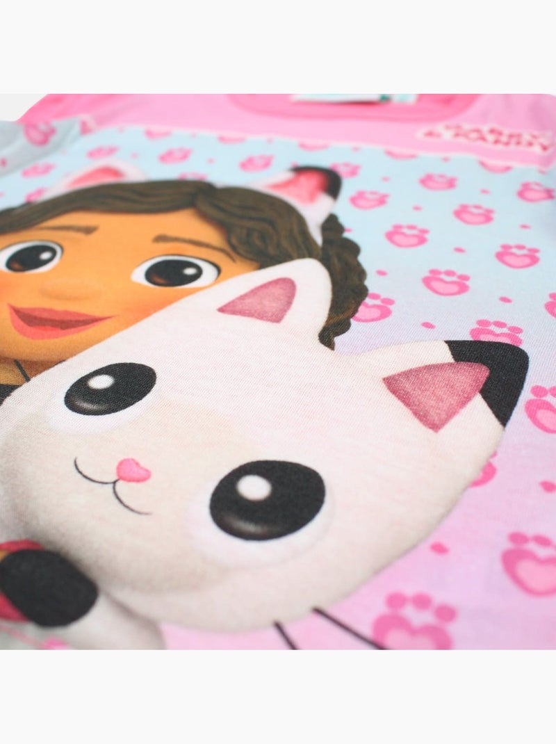 Dreamworks - t-shirt manches courtes imprimé, col rond Rose - Kiabi