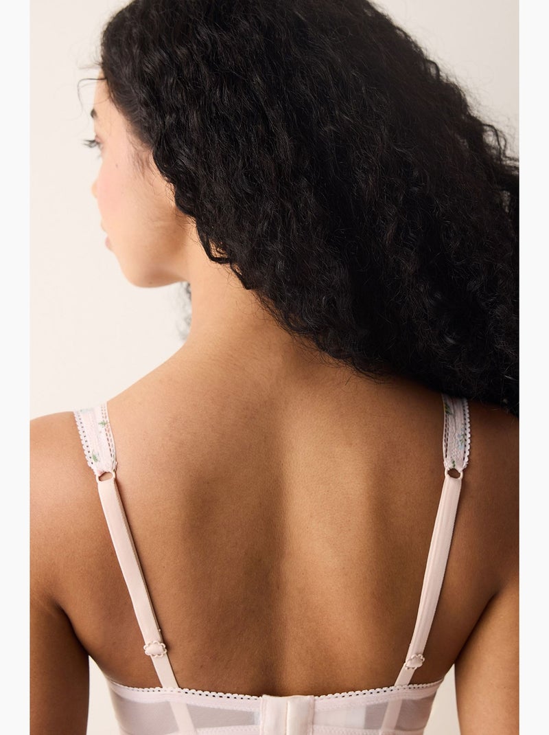 Dreamy push up dentelle soutien-gorge ouvert penti Rose clair - Kiabi