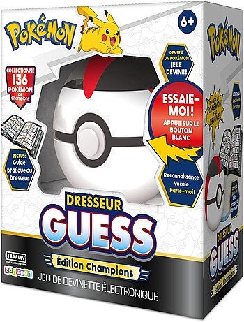 Dresseur Guess Champion Pokémon - Bandai