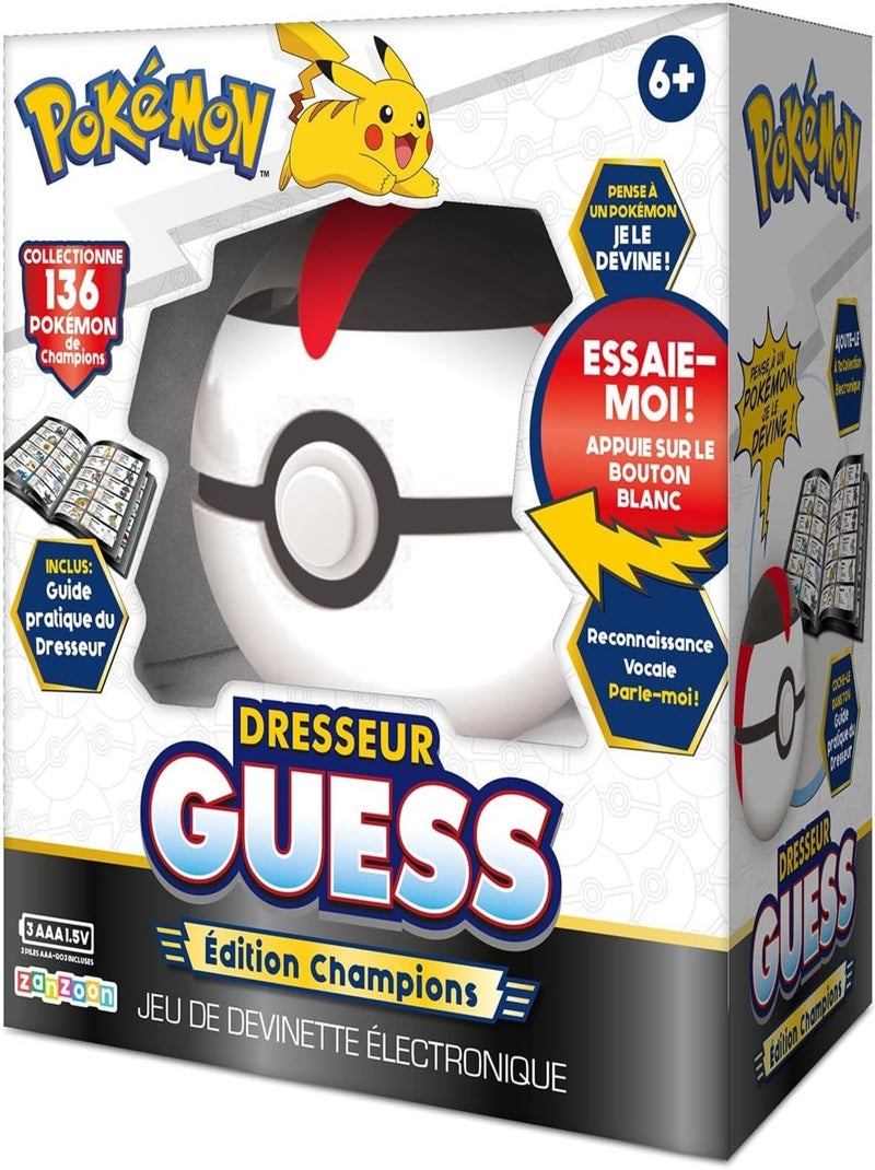 Dresseur Guess Champion Pokémon - Bandai Multicolore - Kiabi