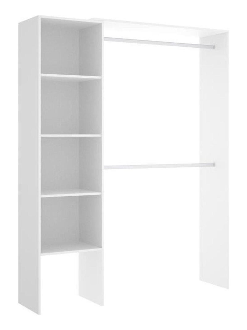 Dressing extensible à montage réversible 1 colonne - Youdoit Blanc - Kiabi