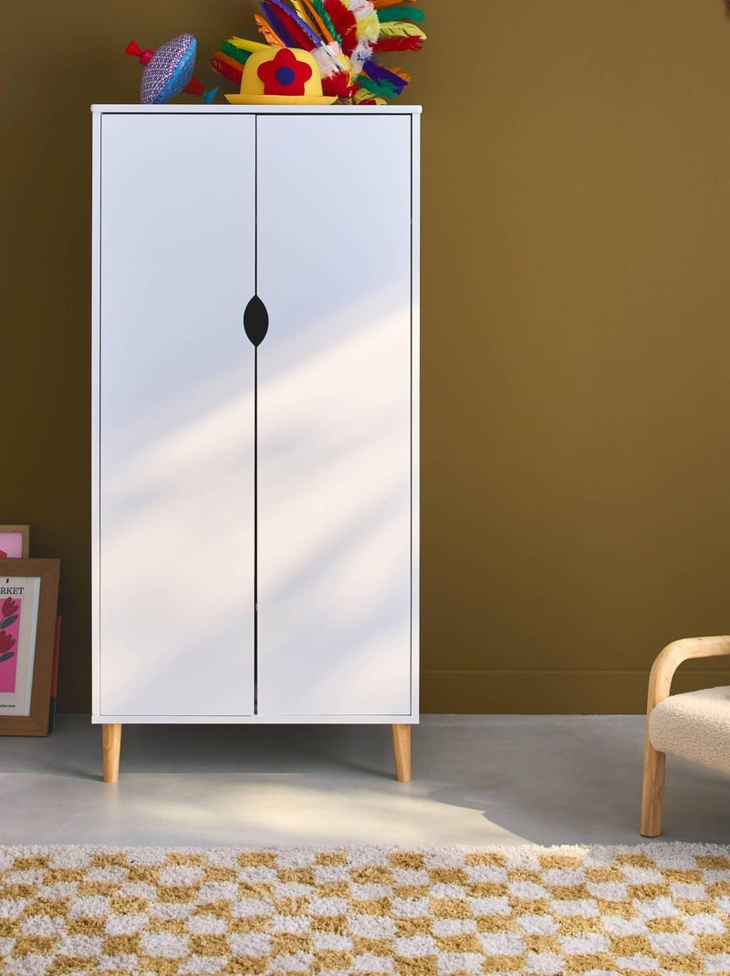 Dressing, penderie enfant avec portant Tobias Blanc - Kiabi