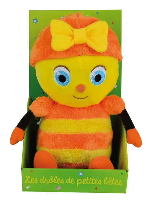 Drôles de Petites Bêtes : Peluche Mirelle l'Abeille - Kiabi