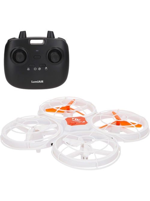 Drone 360º jouet télécommandé avec lumières led 17x17 cm speed & go - Kiabi
