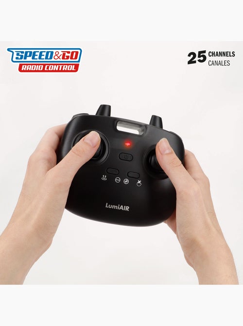 Drone 360º jouet télécommandé avec lumières led 17x17 cm speed & go - Kiabi