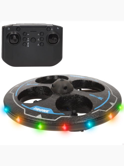 Drone jouet circulaire télécommandé avec rotation à 360° et gyroscope speed & go - Kiabi