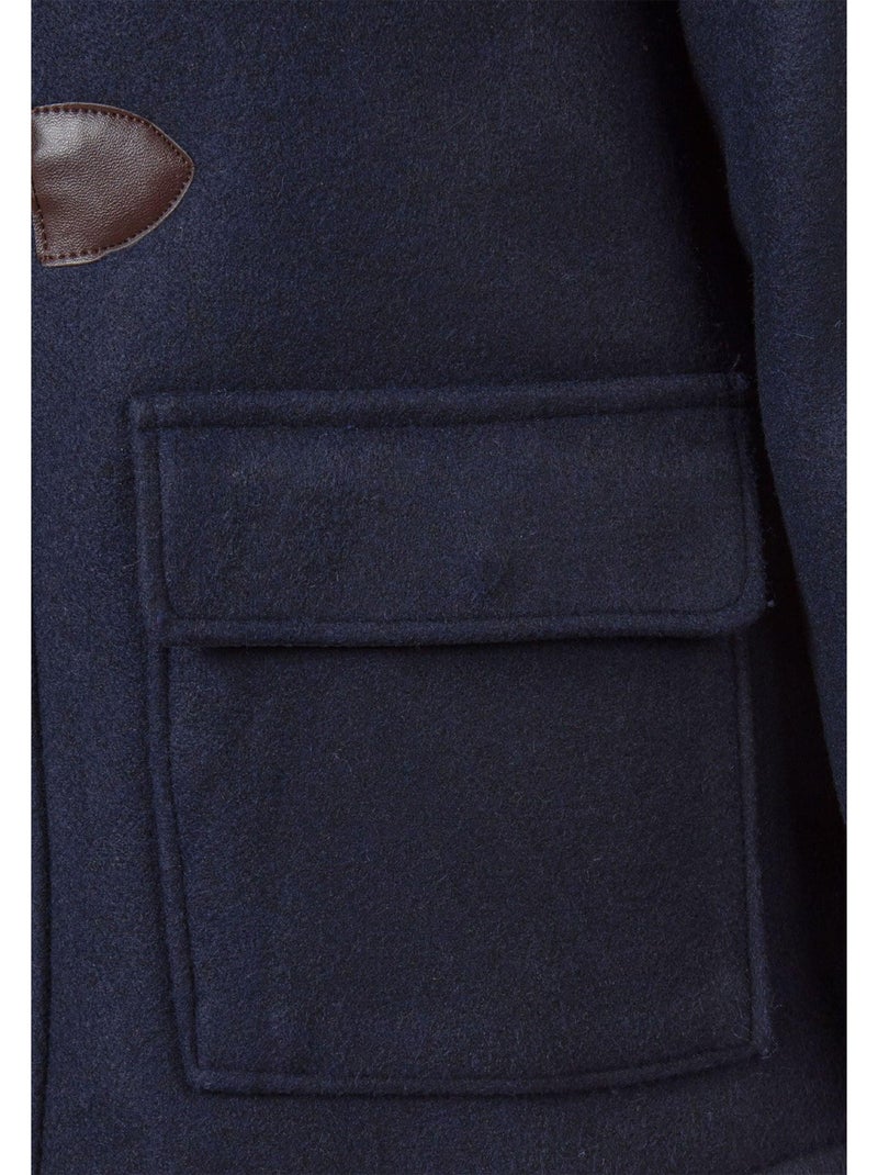 Duffle-coat motif/style uni - minoti Bleu - Kiabi
