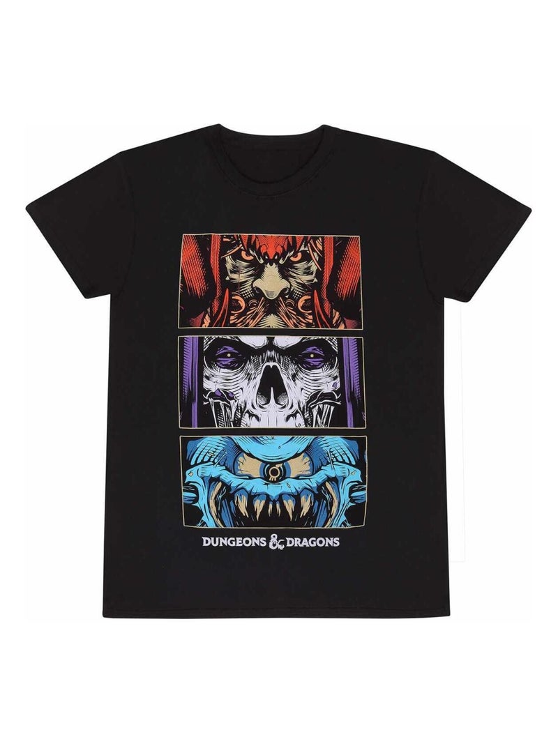 Dungeons & Dragons - T-shirt GUIDEBOOKS Noir - Kiabi