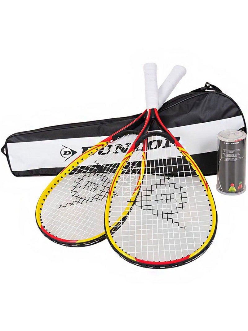 Dunlop - Set de raquettes SPEEDMINTON Rouge - Kiabi