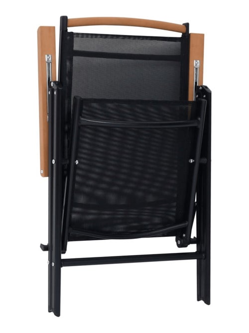 Duo de chaises de jardin pliables - Kiabi