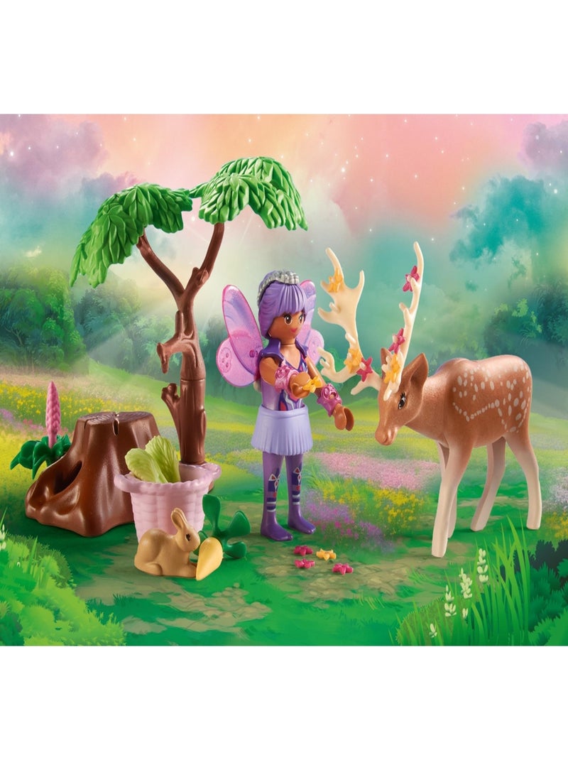 Duo de fées avec animaux de la forêt enchantée N/A - Kiabi