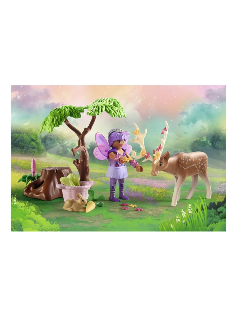 Duo de fées avec animaux de la forêt enchantée N/A - Kiabi