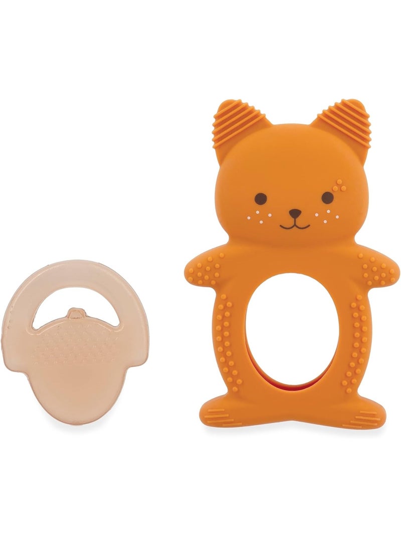 Duo dentition et réfrigérant Ecureuil Orange - Kiabi