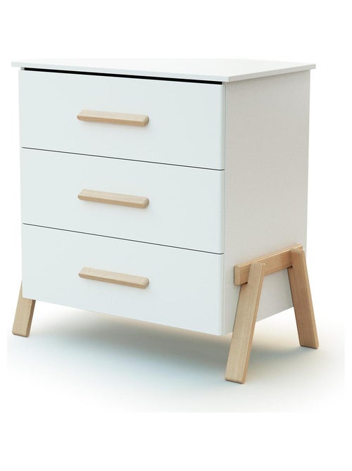 Duo lit bébé et commode en bois canaille - Kiabi Duo lit bébé et commode en bois canaille - Kiabi