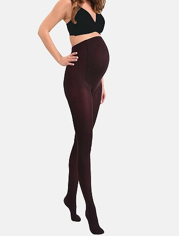 Duo Pack Collants de grossesse opaques confortables 60den