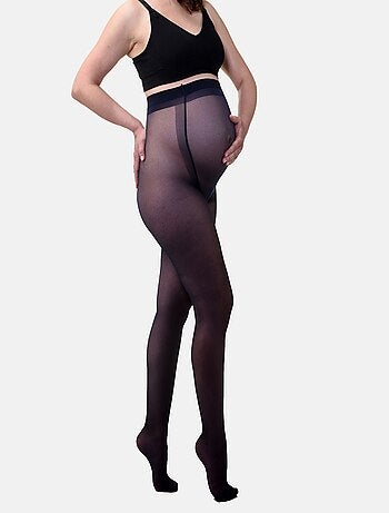 Duo Pack Collants de grossesse transparant confortables 20den
