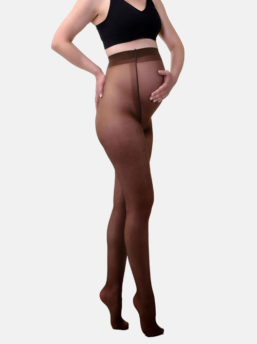 Duo Pack Collants de grossesse transparant confortables 20den - Kiabi