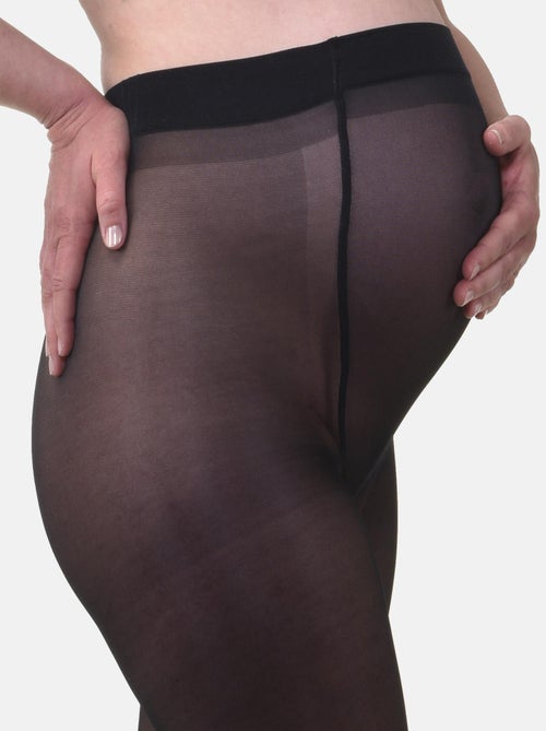 Duo Pack Collants de grossesse transparant magique 40den - Kiabi