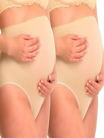 Duo Pack Culotte de grossesse sans coutures  (Mamsy) - Kiabi