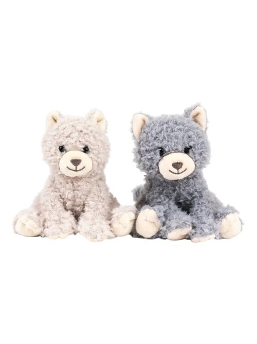 Duo peluches chats Romy 15 cm - Kiabi