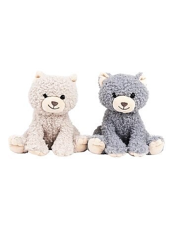 Duo peluches chats Romy 20 cm