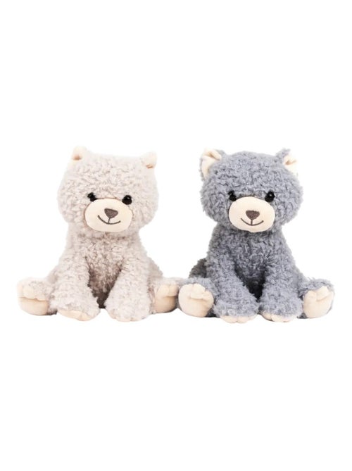 Duo peluches chats Romy 20 cm - Kiabi