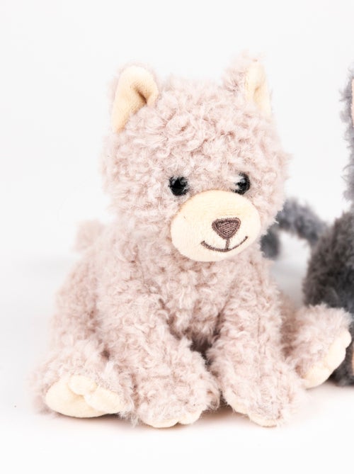 Duo peluches chats Romy 20 cm - Kiabi