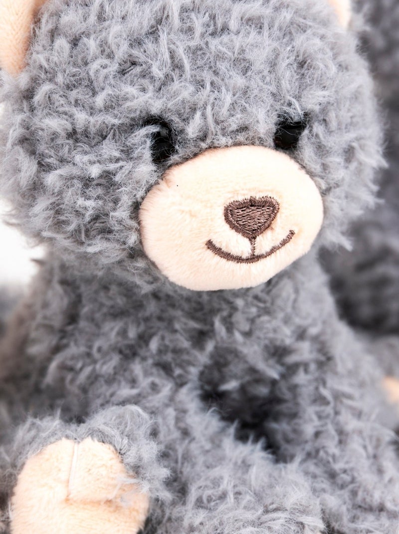 Duo peluches chats Romy 20 cm Beige - Kiabi