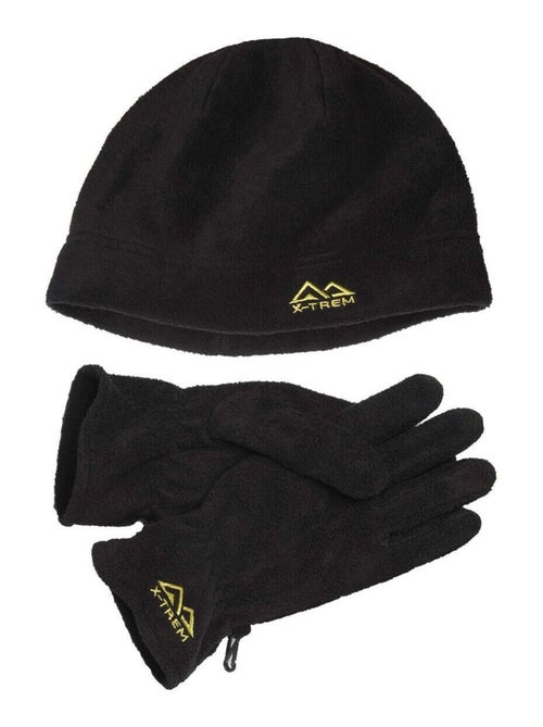 Duo Polaire Bonnet + Gants Antifroid  - ATLAS FOR MEN - Kiabi