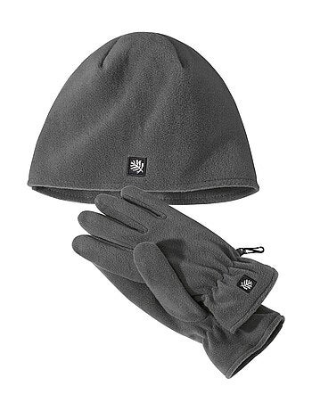 Duo Polaire Bonnet plus gants - ATLAS FOR MEN