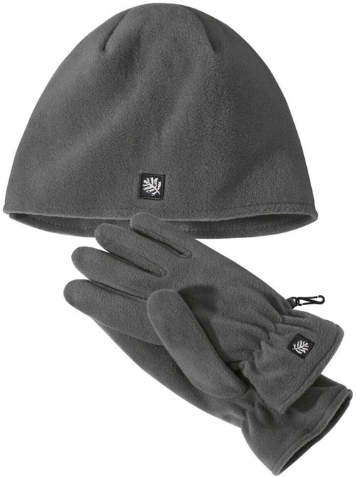 Duo Polaire Bonnet plus gants  - ATLAS FOR MEN - Kiabi