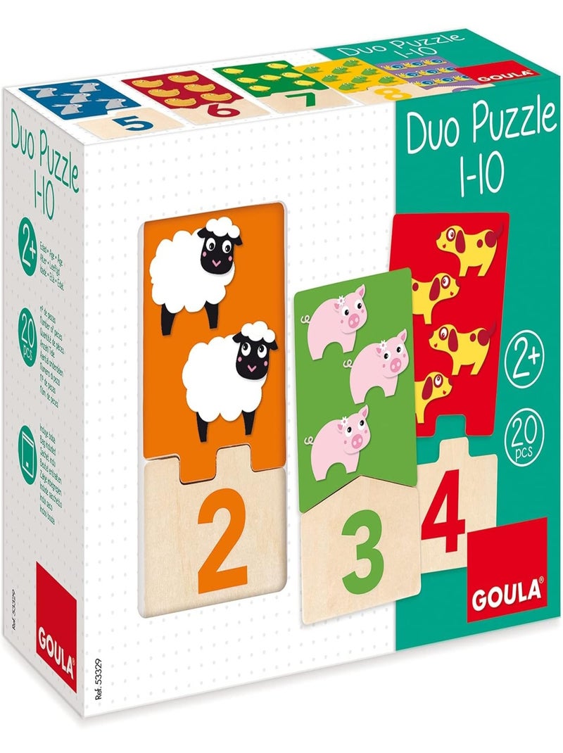 Duo Puzzle Beige - Kiabi
